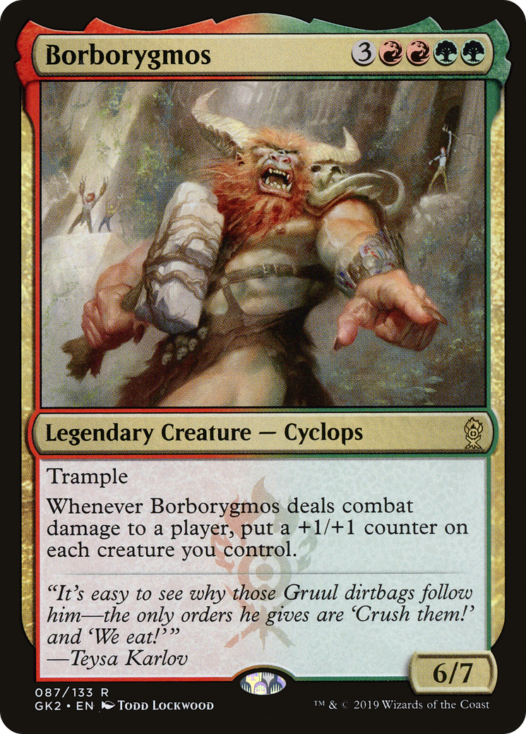 Borborygmos (GK2-087) - RNA Guild Kit - Premium MTG Single from Wizards of the Coast - Just $0.08! Shop now at Game Crave Tournament Store