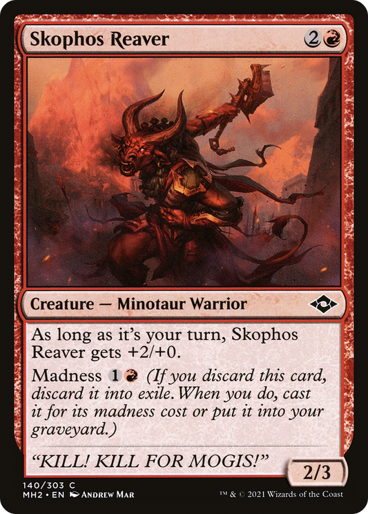 Skophos Reaver (MH2-140) - Modern Horizons 2 - Premium MTG Single from Wizards of the Coast - Just $0.08! Shop now at Game Crave Tournament Store