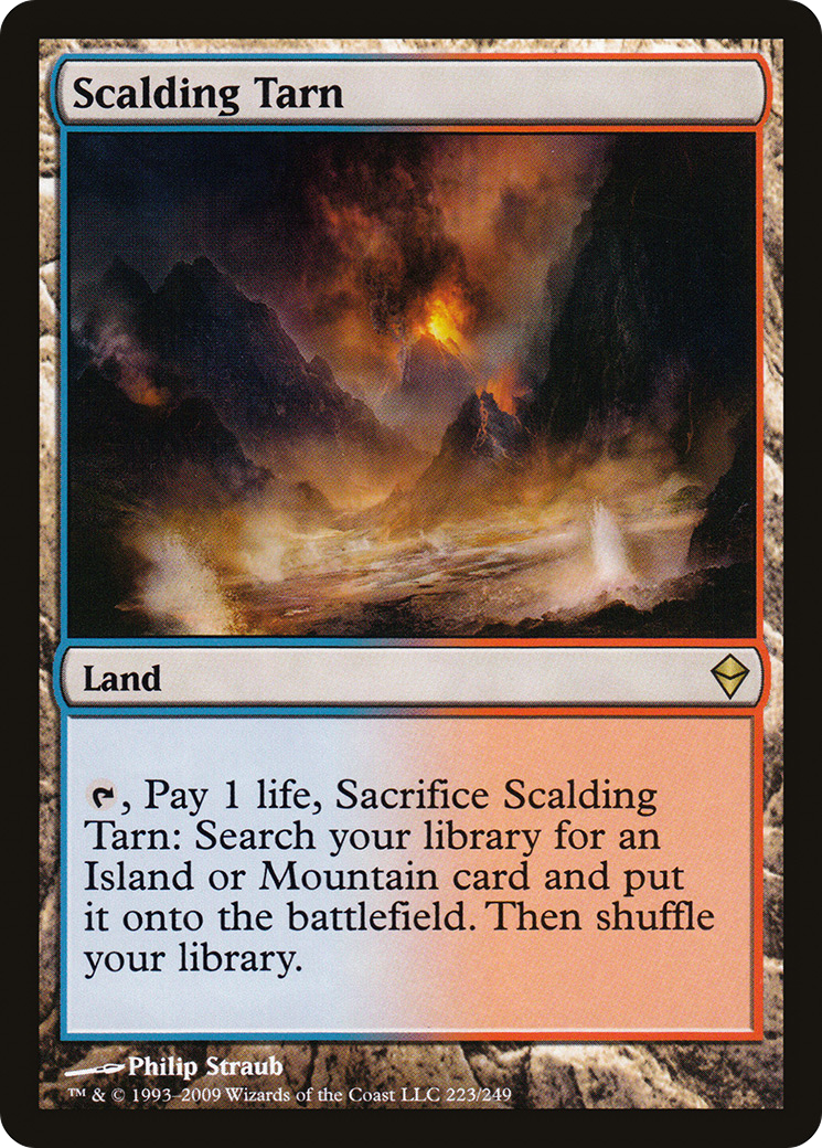 Scalding Tarn (ZEN-223) - Zendikar Foil - Premium MTG Single from Wizards of the Coast - Just $16.14! Shop now at Game Crave Tournament Store