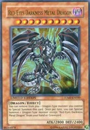 Red-Eyes Darkness Metal Dragon (JUMP-EN030) - Shonen Jump Magazine Promos Limited - Premium Yugioh Single from Konami - Just $47.43! Shop now at Game Crave Tournament Store