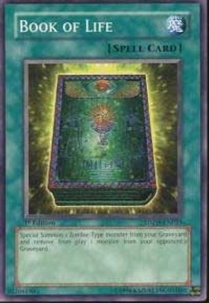 Book of Life (SDZW-EN023) - Structure Deck: Zombie World 1st Edition - Premium Yugioh Single from Konami - Just $0.35! Shop now at Game Crave Tournament Store