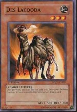 Des Lacooda (SDZW-EN013) - Structure Deck: Zombie World 1st Edition - Premium Yugioh Single from Konami - Just $0.30! Shop now at Game Crave Tournament Store
