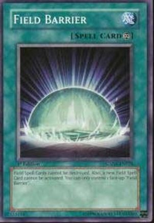 Field Barrier (SDZW-EN028) - Structure Deck: Zombie World 1st Edition - Premium Yugioh Single from Konami - Just $0.25! Shop now at Game Crave Tournament Store