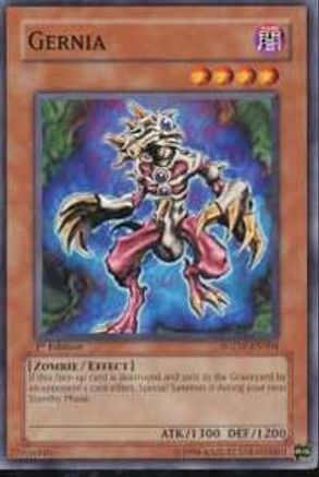 Gernia (SDZW-EN004) - Structure Deck: Zombie World 1st Edition - Premium Yugioh Single from Konami - Just $0.25! Shop now at Game Crave Tournament Store