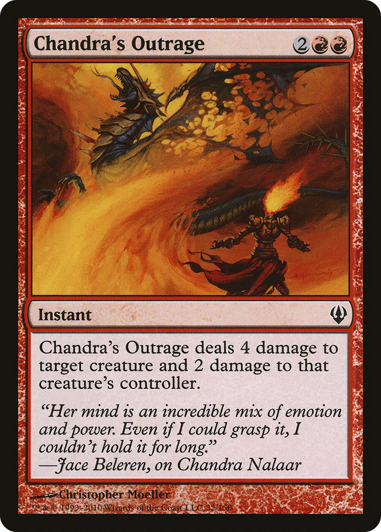 Chandra's Outrage (ARC-032) - Archenemy - Premium MTG Single from Wizards of the Coast - Just $0.14! Shop now at Game Crave Tournament Store