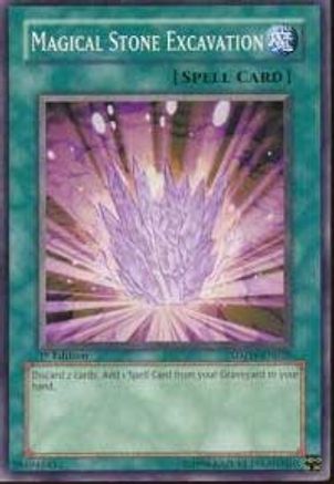 Magical Stone Excavation (SDZW-EN020) - Structure Deck: Zombie World 1st Edition - Premium Yugioh Single from Konami - Just $0.26! Shop now at Game Crave Tournament Store