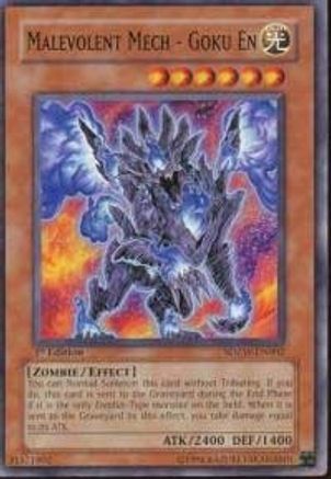 Malevolent Mech - Goku En (SDZW-EN002) - Structure Deck: Zombie World 1st Edition - Premium Yugioh Single from Konami - Just $0.25! Shop now at Game Crave Tournament Store