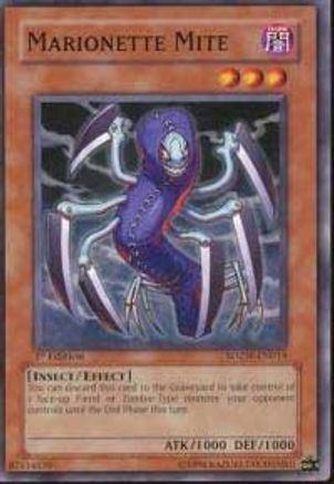 Marionette Mite (SDZW-EN014) - Structure Deck: Zombie World 1st Edition - Premium Yugioh Single from Konami - Just $0.26! Shop now at Game Crave Tournament Store