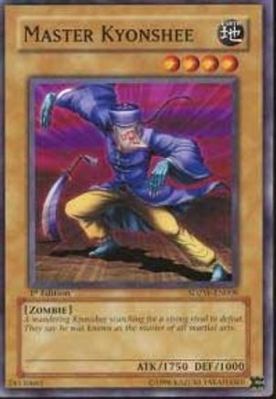 Master Kyonshee (SDZW-EN008) - Structure Deck: Zombie World 1st Edition - Premium Yugioh Single from Konami - Just $0.25! Shop now at Game Crave Tournament Store