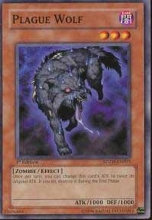 Plague Wolf (SDZW-EN015) - Structure Deck: Zombie World 1st Edition - Premium Yugioh Single from Konami - Just $0.25! Shop now at Game Crave Tournament Store