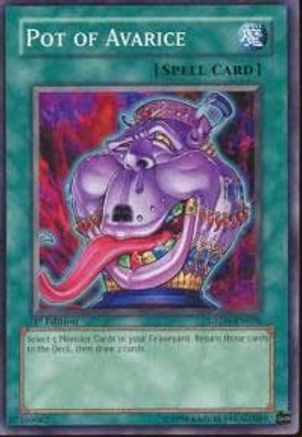 Pot of Avarice (SDZW-EN026) - Structure Deck: Zombie World 1st Edition - Premium Yugioh Single from Konami - Just $0.70! Shop now at Game Crave Tournament Store