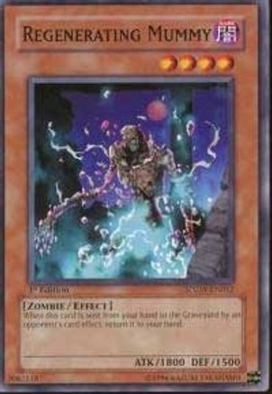 Regenerating Mummy (SDZW-EN012) - Structure Deck: Zombie World 1st Edition - Premium Yugioh Single from Konami - Just $0.26! Shop now at Game Crave Tournament Store