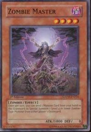 Zombie Master (SDZW-EN016) - Structure Deck: Zombie World 1st Edition - Premium Yugioh Single from Konami - Just $0.36! Shop now at Game Crave Tournament Store