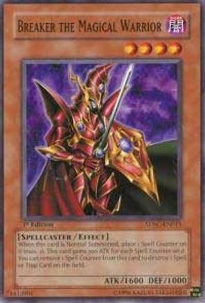 Breaker the Magical Warrior (SDSC-EN011) - Structure Deck: Spellcaster's Command Unlimited - Premium Yugioh Single from Konami - Just $0.44! Shop now at Game Crave Tournament Store