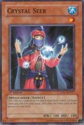 Crystal Seer (SDSC-EN017) - Structure Deck: Spellcaster's Command 1st Edition - Premium Yugioh Single from Konami - Just $0.31! Shop now at Game Crave Tournament Store