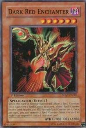 Dark Red Enchanter (SDSC-EN006) - Structure Deck: Spellcaster's Command Unlimited - Premium Yugioh Single from Konami - Just $0.08! Shop now at Game Crave Tournament Store