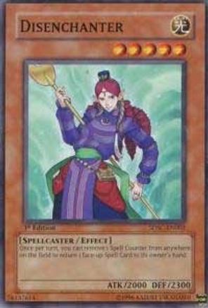 Disenchanter (SDSC-EN002) - Structure Deck: Spellcaster's Command 1st Edition - Premium Yugioh Single from Konami - Just $0.25! Shop now at Game Crave Tournament Store