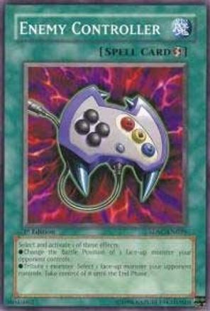 Enemy Controller (SDSC-EN029) - Structure Deck: Spellcaster's Command 1st Edition - Premium Yugioh Single from Konami - Just $0.74! Shop now at Game Crave Tournament Store