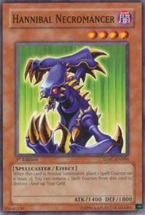 Hannibal Necromancer (SDSC-EN004) - Structure Deck: Spellcaster's Command Unlimited - Premium Yugioh Single from Konami - Just $0.25! Shop now at Game Crave Tournament Store