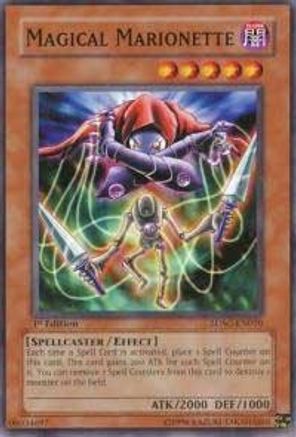Magical Marionette (SDSC-EN010) - Structure Deck: Spellcaster's Command 1st Edition - Premium Yugioh Single from Konami - Just $0.26! Shop now at Game Crave Tournament Store