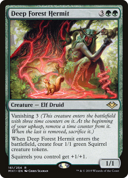 Deep Forest Hermit (MH1-161) - Modern Horizons - Premium MTG Single from Wizards of the Coast - Just $0.08! Shop now at Game Crave Tournament Store