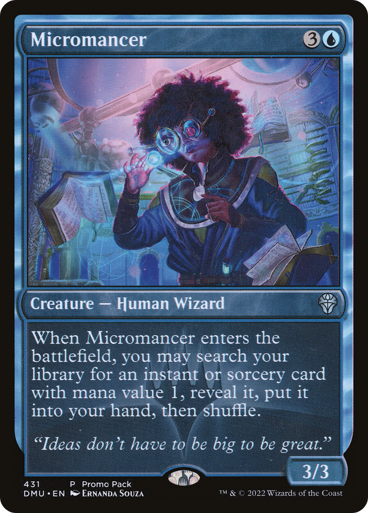 Micromancer (DMU-431) - Dominaria United - Premium MTG Single from Wizards of the Coast - Just $0.25! Shop now at Game Crave Tournament Store