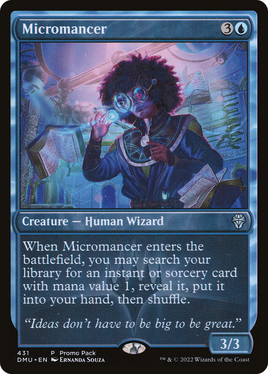 Micromancer (DMU-431) - Dominaria United - Premium MTG Single from Wizards of the Coast - Just $0.25! Shop now at Game Crave Tournament Store
