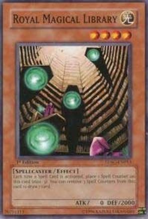 Royal Magical Library (SDSC-EN013) - Structure Deck: Spellcaster's Command Unlimited - Premium Yugioh Single from Konami - Just $0.40! Shop now at Game Crave Tournament Store