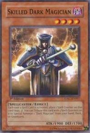 Skilled Dark Magician (SDSC-EN007) - Structure Deck: Spellcaster's Command 1st Edition - Premium Yugioh Single from Konami - Just $0.12! Shop now at Game Crave Tournament Store