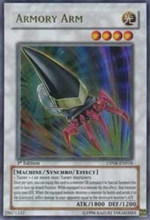 Armory Arm (DP08-EN016) - Duelist Pack 8: Yusei Fudo 1st Edition - Premium Yugioh Single from Konami - Just $11.12! Shop now at Game Crave Tournament Store