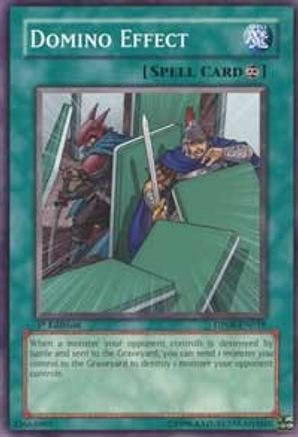 Domino Effect (DP08-EN018) - Duelist Pack 8: Yusei Fudo Unlimited - Premium Yugioh Single from Konami - Just $0.25! Shop now at Game Crave Tournament Store