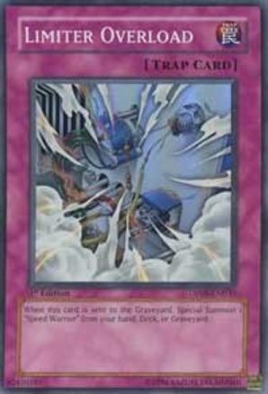 Limiter Overload (DP08-EN030) - Duelist Pack 8: Yusei Fudo Unlimited - Premium Yugioh Single from Konami - Just $0.25! Shop now at Game Crave Tournament Store