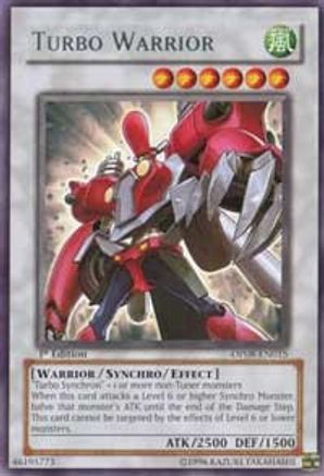 Turbo Warrior (DP08-EN015) - Duelist Pack 8: Yusei Fudo Unlimited - Premium Yugioh Single from Konami - Just $0.60! Shop now at Game Crave Tournament Store