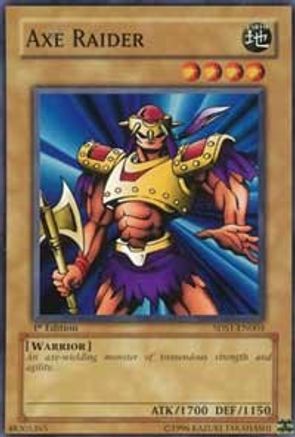 Axe Raider (5DS1-EN003) - 5D's 2008 Starter Deck 1st Edition - Premium Yugioh Single from Konami - Just $0.25! Shop now at Game Crave Tournament Store