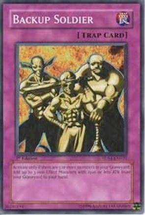Backup Soldier (5DS1-EN035) - 5D's 2008 Starter Deck 1st Edition - Premium Yugioh Single from Konami - Just $0.25! Shop now at Game Crave Tournament Store