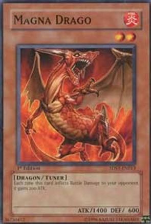 Magna Drago (5DS1-EN013) - 5D's 2008 Starter Deck Unlimited - Premium Yugioh Single from Konami - Just $0.25! Shop now at Game Crave Tournament Store