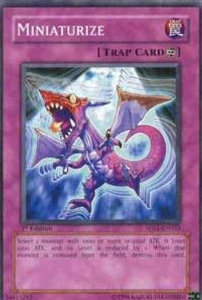 Miniaturize (5DS1-EN033) - 5D's 2008 Starter Deck 1st Edition - Premium Yugioh Single from Konami - Just $0.25! Shop now at Game Crave Tournament Store