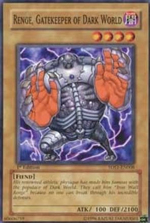 Renge, Gatekeeper of Dark World (5DS1-EN008) - 5D's 2008 Starter Deck Unlimited - Premium Yugioh Single from Konami - Just $0.25! Shop now at Game Crave Tournament Store