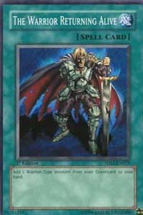 The Warrior Returning Alive (5DS1-EN023) - 5D's 2008 Starter Deck Unlimited - Premium Yugioh Single from Konami - Just $0.25! Shop now at Game Crave Tournament Store