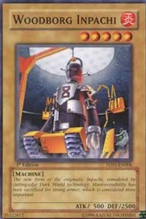 Woodborg Inpachi (5DS1-EN006) - 5D's 2008 Starter Deck Unlimited - Premium Yugioh Single from Konami - Just $0.25! Shop now at Game Crave Tournament Store