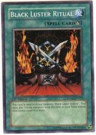 Black Luster Ritual (DPYG-EN022) - Duelist Pack: Yugi 1st Edition - Premium Yugioh Single from Konami - Just $0.27! Shop now at Game Crave Tournament Store
