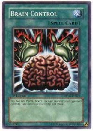 Brain Control (DPYG-EN024) - Duelist Pack: Yugi Unlimited - Premium Yugioh Single from Konami - Just $0.44! Shop now at Game Crave Tournament Store