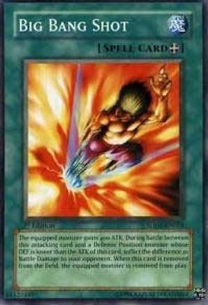 Big Bang Shot (SDDE-EN024) - Structure Deck: The Dark Emperor Unlimited - Premium Yugioh Single from Konami - Just $0.25! Shop now at Game Crave Tournament Store