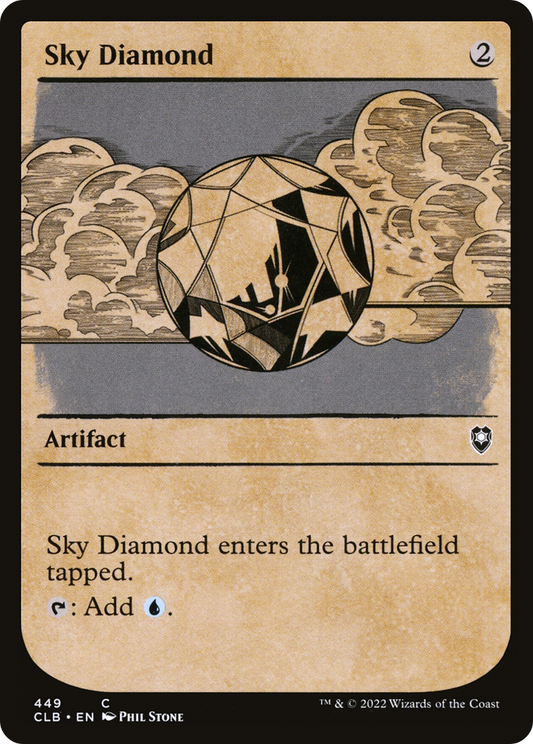 Sky Diamond (CLB-449) - Commander Legends: Battle for Baldur's Gate: (Showcase) - Premium MTG Single from Wizards of the Coast - Just $0.25! Shop now at Game Crave Tournament Store