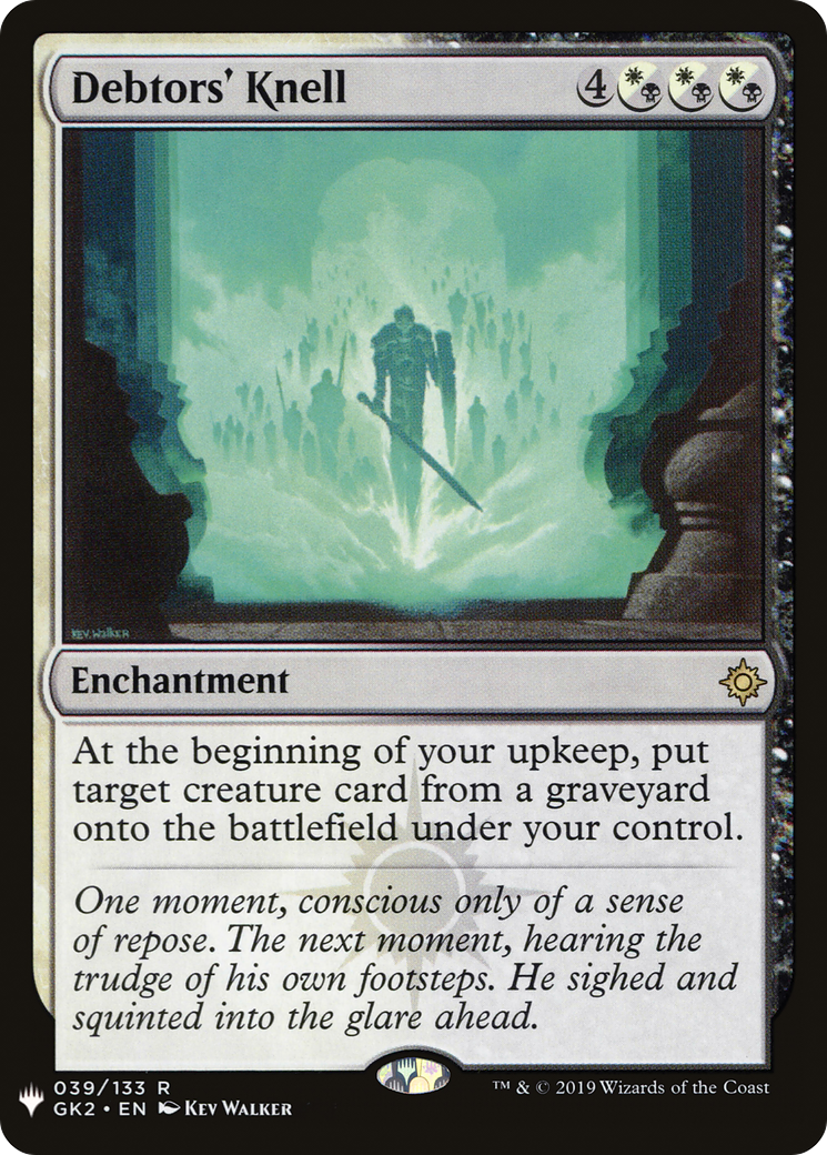 Debtors' Knell (MB1-1519) - Mystery Booster - Premium MTG Single from Wizards of the Coast - Just $0.14! Shop now at Game Crave Tournament Store