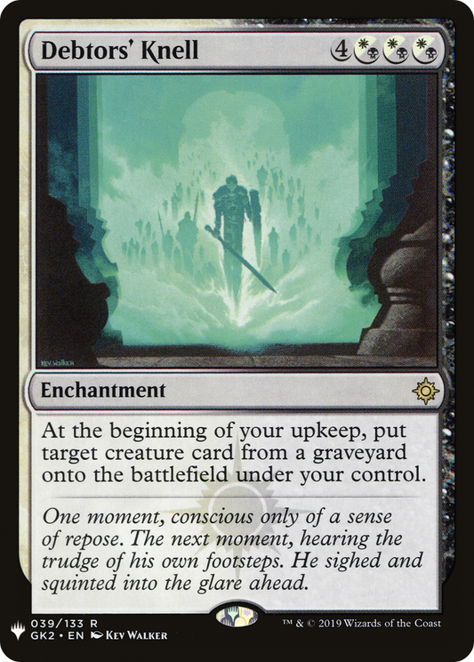 Debtors' Knell (MB1-1519) - Mystery Booster - Premium MTG Single from Wizards of the Coast - Just $0.14! Shop now at Game Crave Tournament Store