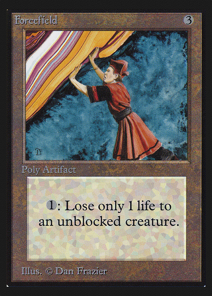 Forcefield (CEI-244) - Intl. Collectors' Edition - Premium MTG Single from Wizards of the Coast - Just $24! Shop now at Game Crave Tournament Store