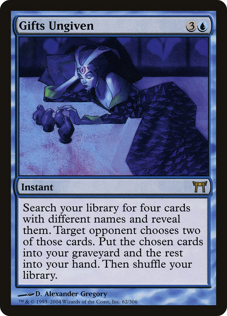 Gifts Ungiven (CHK-062) - Champions of Kamigawa - Premium MTG Single from Wizards of the Coast - Just $5.99! Shop now at Game Crave Tournament Store