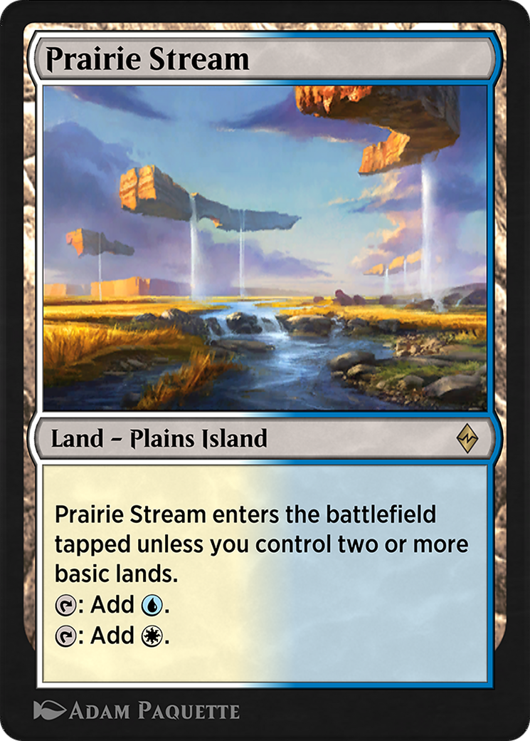 Prairie Stream (EA3-024) - Explorer Anthology 3 - Premium MTG Single from Wizards of the Coast - Just $0! Shop now at Game Crave Tournament Store