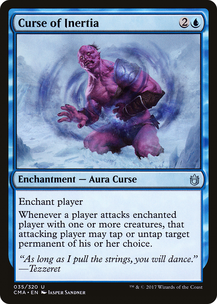 Curse of Inertia (CMA-035) - Commander Anthology - Premium MTG Single from Wizards of the Coast - Just $0.17! Shop now at Game Crave Tournament Store